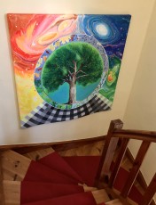 Tree of Life- 150 x 150 cm, 59.09 x 59.05 ins