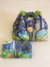 Jungle Paradise Collection Handbag/Purse/Wallet