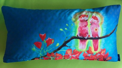 Lovebirds Cushion Cover 40 x 80 cm