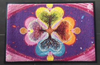 “Circle of Life“ Doormat 50 x 75 cm