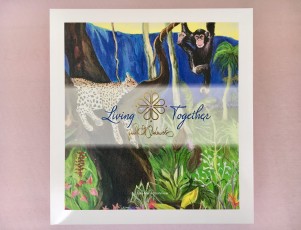 “Living Together“ Cushion Cover LEOPARD, MONKEY, ELEPHANT 40 x 80 cm