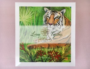 “Living Together“ Cushion Cover TIGER 40 x 80 cm