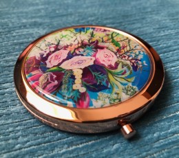 Pocket Mirror- rosé gold