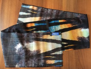 Mesmerising Sunset Wool Scarf