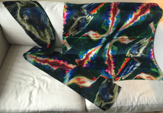 Magical Milky Way Silk and Wool Scarf Collection California Dreams